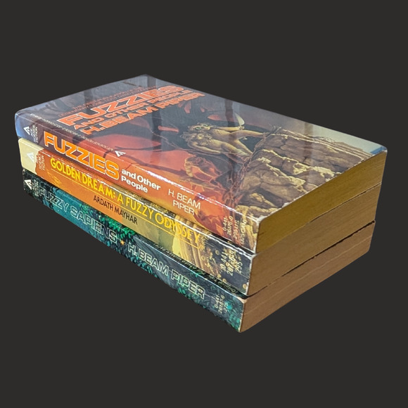 Fuzzy Sci-Fi Paperback Lot – H. Beam Piper Cult Classics (Ace Books) - Picture 2 of 2